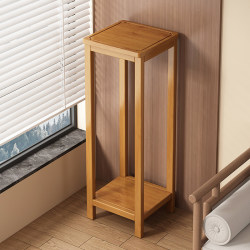 Chinese-Style Solid Wood Flower Stand for Living Room, Floor-Standing 2025 New Model, Indoor Multi-Layer Flower Rack, Flower Stand, Storage Rack