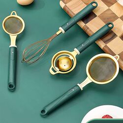 Egg beater manual baking tool set hand-held small egg mixing mixer egg stick cream whipper
