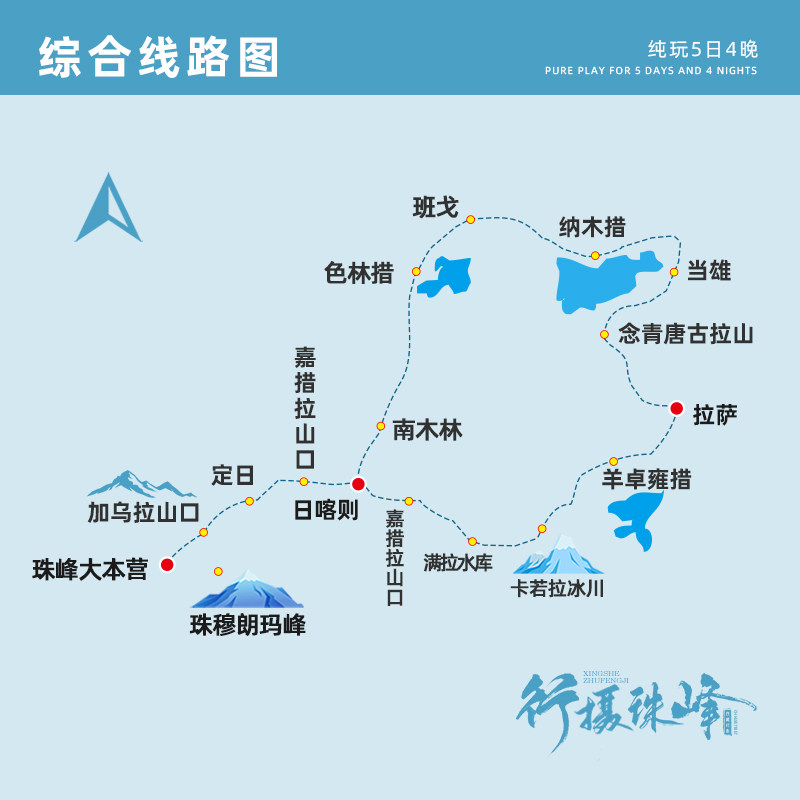 西藏旅游团珠峰羊湖纳木错圣象天门扎西半岛5天2-4人越野团跟团游
