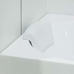 Bathtub Pillow Silicone Cushion Hotel Home Use White Neck Support Elastic Odorless Bath Suction Cup Bathtub Headrest T9