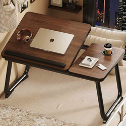 Adjustable Bed Table Laptop Stand Bedroom Bay Window Table Home Lazy Bed Table Student Dormitory Writing and Reading Table Folding Dining Table Children's Study Writing Desk Reading Gadget