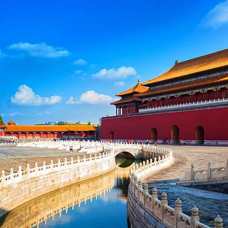 2-15人纯玩小团5天4晚 北京深度旅游故宫升旗仪式万里长城3钻酒店