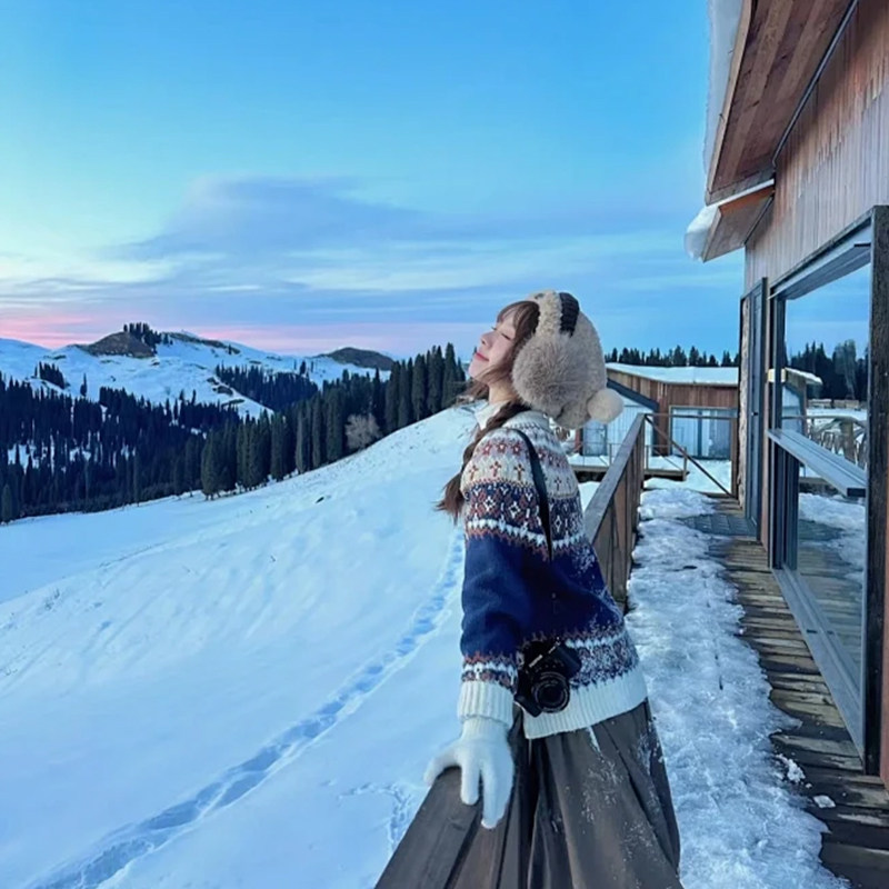 8天7晚无购物 | 6人团新疆旅游赛里木湖喀纳斯三湾禾木村雪景木屋