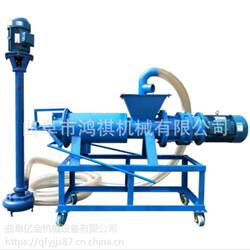 Domestic sewage separator manufacturer sells feces separator, pig manure and cow manure solid-liquid extrusion separator in Chengxian County