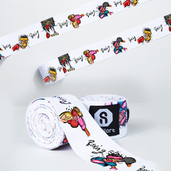 Resilart American-Style Hand Wraps Boxing Hand Wraps Sanda Bandage Muay Thai Wrist Guard Breathable and Odor-Resistant 4m