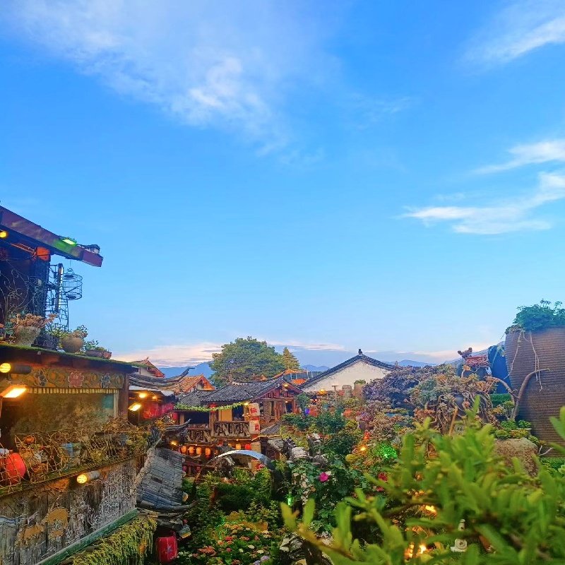 广西出发云南大理一地大理双廊古镇/理想邦下午茶/S湾骑行5日游