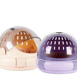 Space Capsule Cat Bed, Litter Box, Pet Travel Crate, Portable Cat Carrier, Trendy Cat Cage, Cat Toilet