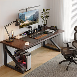 Gujia Home Furniture Computer Desk Desktop Double Gaming Desk Home Study Desk Office Desk Work and Study Desk