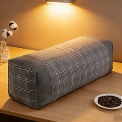 Whole Buckwheat Pillow, High Pillow for Cervical Spine, Hard Cotton Pillow for Sleeping, Large Size, Adult, Palace Style, Rectangular, New Model