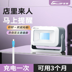 Welcome to the Store Entrance Sensor, Voice Prompter at the Store Entrance, Supermarket Smart Welcome Doorbell Alarm