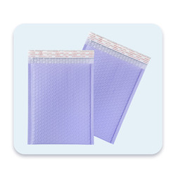 Purple Bubble Bag Co-Extruded Film Express Packaging Bag Shock-Proof Mobile Phone Case Small Card Envelope Bag