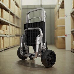 Labor-Saving Grocery Cart, Small Pull Cart, Stair-Climbing Handcart, Foldable Household Luggage Trolley, Portable Shopping Cart