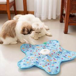 Electric Cat Toy, Cat Hunting Game, Rechargeable Cat Toy, Self-Entertainment and Boredom-Relief, Automatic Cat Teasing Device