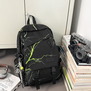 
Schoolbags for junior high school students, boys and elementary school students 2025 new sixth grade large capacity trendy men's backpacks high school students' backpacks