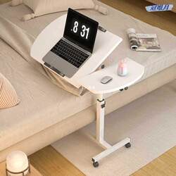 Bedside Table, Movable Lifting and Folding Table, Portable Student Simple Computer Table, Home Bedroom Bed Lazy Table