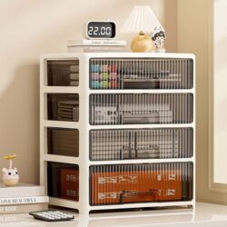 Desktop Storage Box Office Workstation Organization Tool Desk Stationery Drawer-Type Storage Rack Cosmetics Storage Cabinet