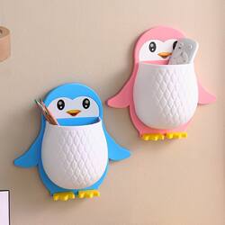 Bathroom Storage Rack, Wall-Mounted, No-Drill, Desktop, Washbasin, Makeup Brush, Mobile Phone, Remote Control, Wall-Mounted Storage Box