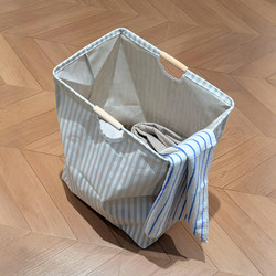 【Home Goods】Dirty Laundry Basket, Household Dirty Clothes Hamper, Foldable Dirty Clothes Storage Basket, Clothing Storage Bin, High Aesthetic Value