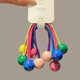 
Candy color cute rubber band headband tie hair princess headband student children thick hair accessories ball headband hair ring