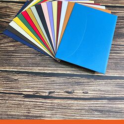 20 envelopes high-end Western-style No. 7 250g pearlescent paper A5 paper customized thickened texture business A4 paper folded in half