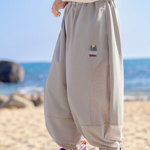 
36300 bi8bo2026 new summer children's casual Korean style loose sunscreen and cool light oxygen leggings