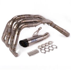 
-Year 000RR exhaust pipe 000RR front section full titanium alloy tail section