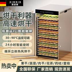 German Ximis Household and Commercial Food Dryer Food, Fruit, Vegetable, Medicinal Mushroom Dehydration Air Dryer