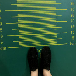High school entrance examination standing long jump test special mat anti-slip mat training equipment student home indoor rubber long jump mat