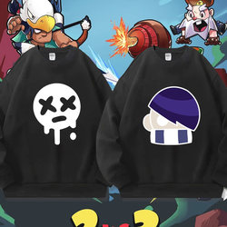 Wilderness Brawl Edgar Sweatshirt Men's Round Neck 2025 New Autumn and Winter Style Anime Peripheral Clothing Jacket