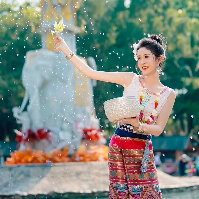 飞猪严选8人团云南西双版纳旅游5天4晚跟团游0购物亲子采摘植物园