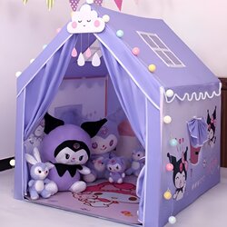 Kuromi Indoor Tent Play Castle Children's Kuromi Small Tent Toy House Small House Baby Sleeping Girl