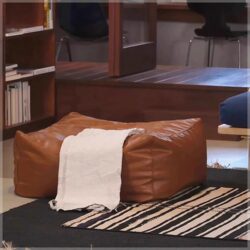 Lazy Sofa Cover Without Filling, Storage Pouf, Old Clothes Filled Sofa Cover, Living Room Fabric Pouf