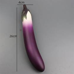 Sexual Stress Relief Tool for Women, Realistic Fake Fruit and Vegetable Model, Soft Silicone, Various Sizes, Bitter Cucumber, Eggplant