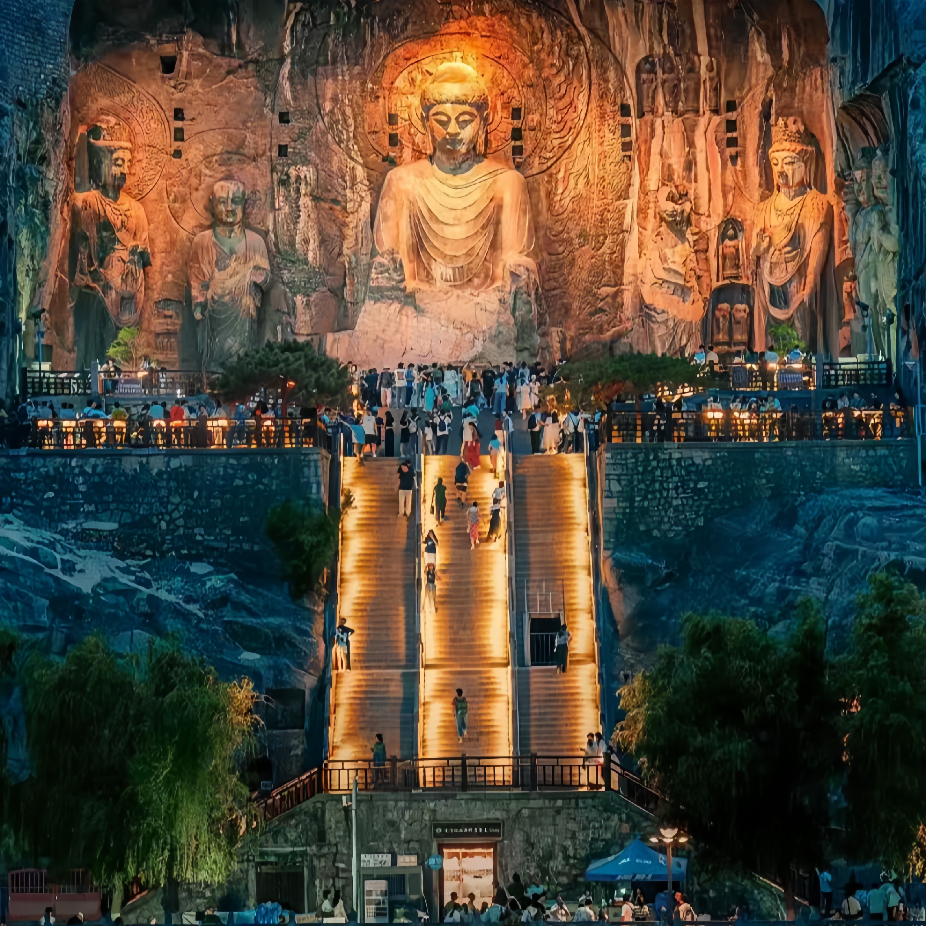 品质纯玩小团赠接站L河南老君山金顶开封清明上河园4天3晚跟团游