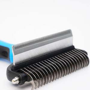 
Cross-border pets open knot comb dog comb hair comb dog hair comb artifact cat hair comb cleaning beauty products