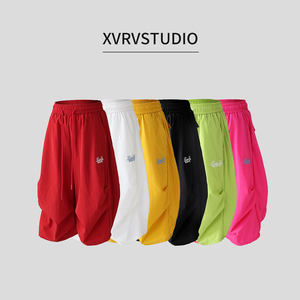 
XVRV [Xia Shangxin] 2026 sports nylon cropped pants for dancing and fitness outdoor versatile slimming sports pants