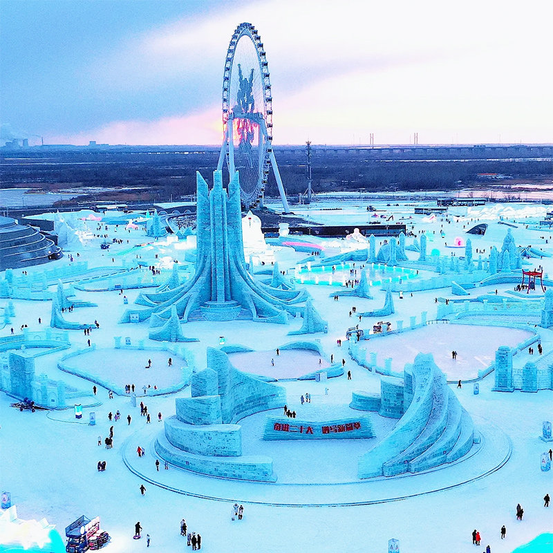 哈尔滨+雪乡+亚布力滑雪旅游度假区3日2晚跟团游