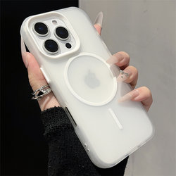 【Matte Magnetic】Xiangli Compatible Apple 17 Pro Max Phone Case New iPhone Air Simple Ultra-Thin 16 Anti-Drop Protective Cover 15 High-End Feel 14 Unisex 13 Ipm Silicone Soft Case Hard