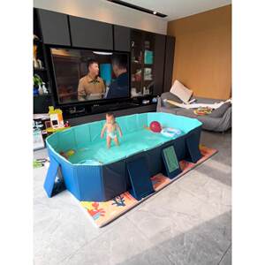 
Swimming pool free inflatable folding family children's swimming pool family outdoor large bracket swimming pool adult baby