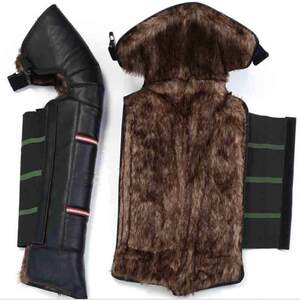 
Cold storage special cold-proof clothing pants down electric vehicle windproof knee pads warm riding bike riding for women and men thicken