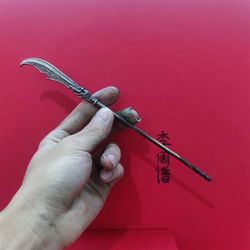 Pure copper Yang family general film and television peripheral weapons Yang Ye broadsword Qinglong Yanyue knife metal Guandao model toy ornaments