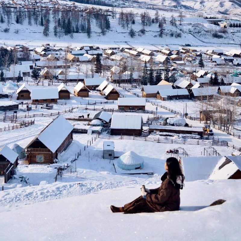 【北疆之北阿勒泰】新疆冬季旅游6天5晚喀纳斯禾木白哈巴纯玩