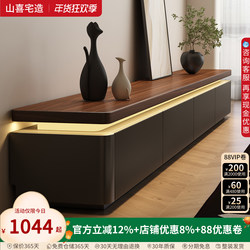 Medieval-Style Tv Cabinet, Floor-Standing, for Living Room, Home Use, 2026 New Model, Storage and Organization Integrated, Light Luxury Tv Cabinet Set
