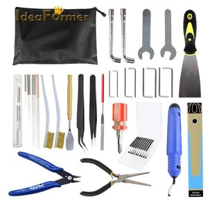 
IdeaFormer 3D printer accessories Printer model DIY tool kit Trimming and polishing cleaning tool Engraving knife Tweezers File cleaning needle
