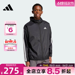 
adidas Adidas spring men's sports casual hooded jacket IM7848