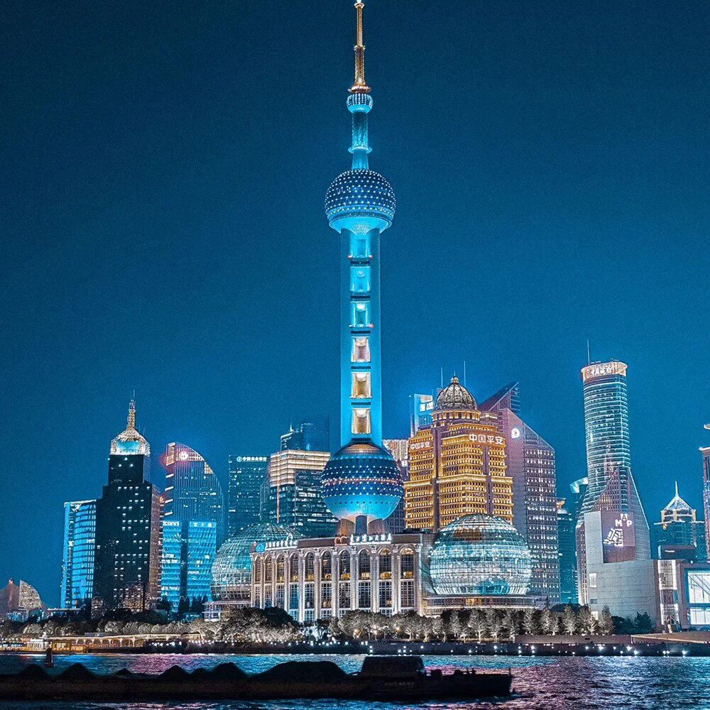 上海东方明珠+黄浦江游船+外滩观光一日游二球联票登塔纯玩含门票