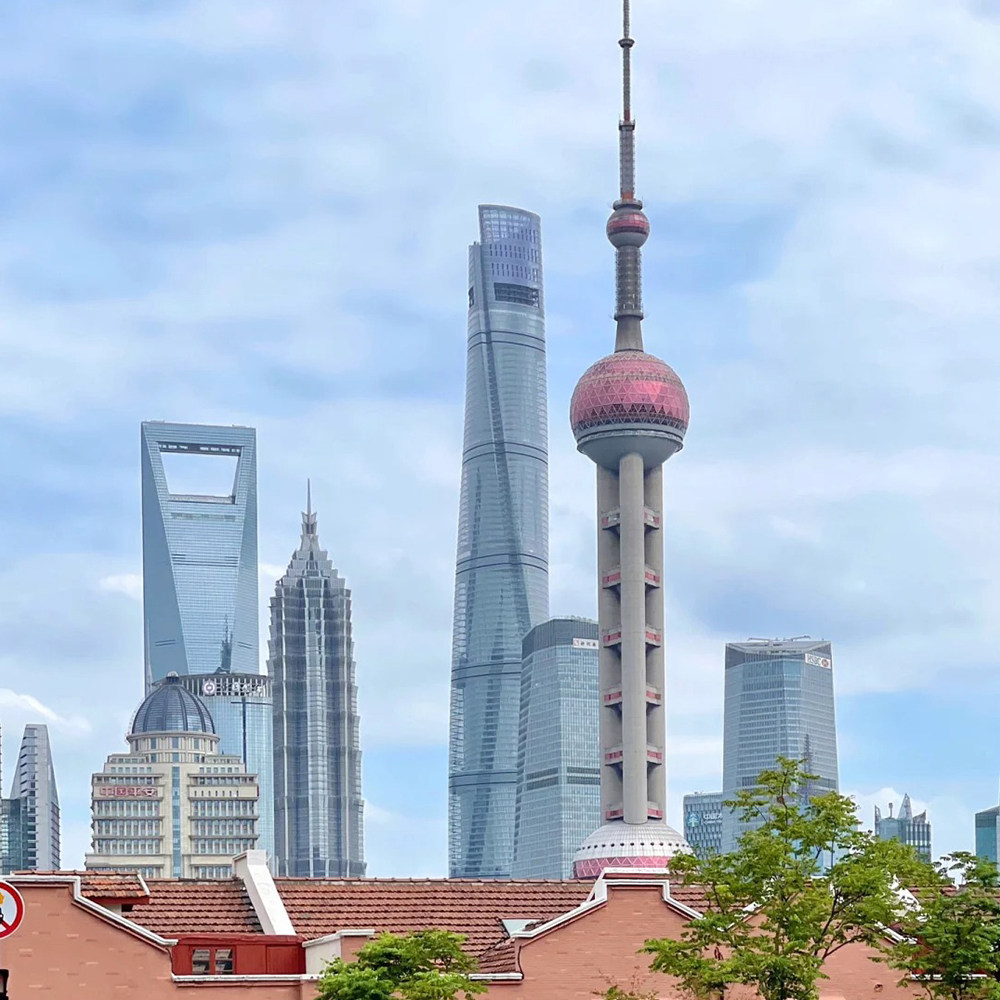 上海东方明珠+黄浦江游船+外滩观光一日游二球联票登塔纯玩含门票