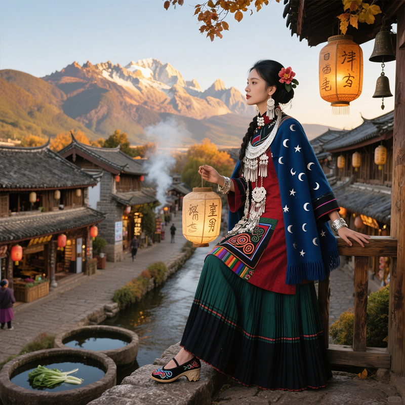 精品8人小团 云南旅游纯玩玉龙雪山丽江香格里拉5天4晚跟团游旅行