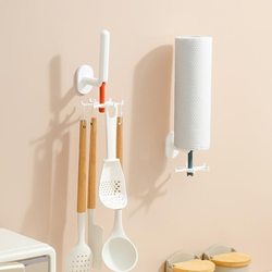 Kitchen hook multifunctional lazy rag hanger free