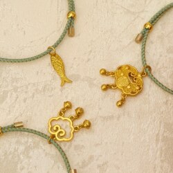 Pet Collar with Gold Lock, Silent, Cute, Adjustable Pet Supplies, Cat Collar, Dog Collar, Festive Peace Lock, Adorable